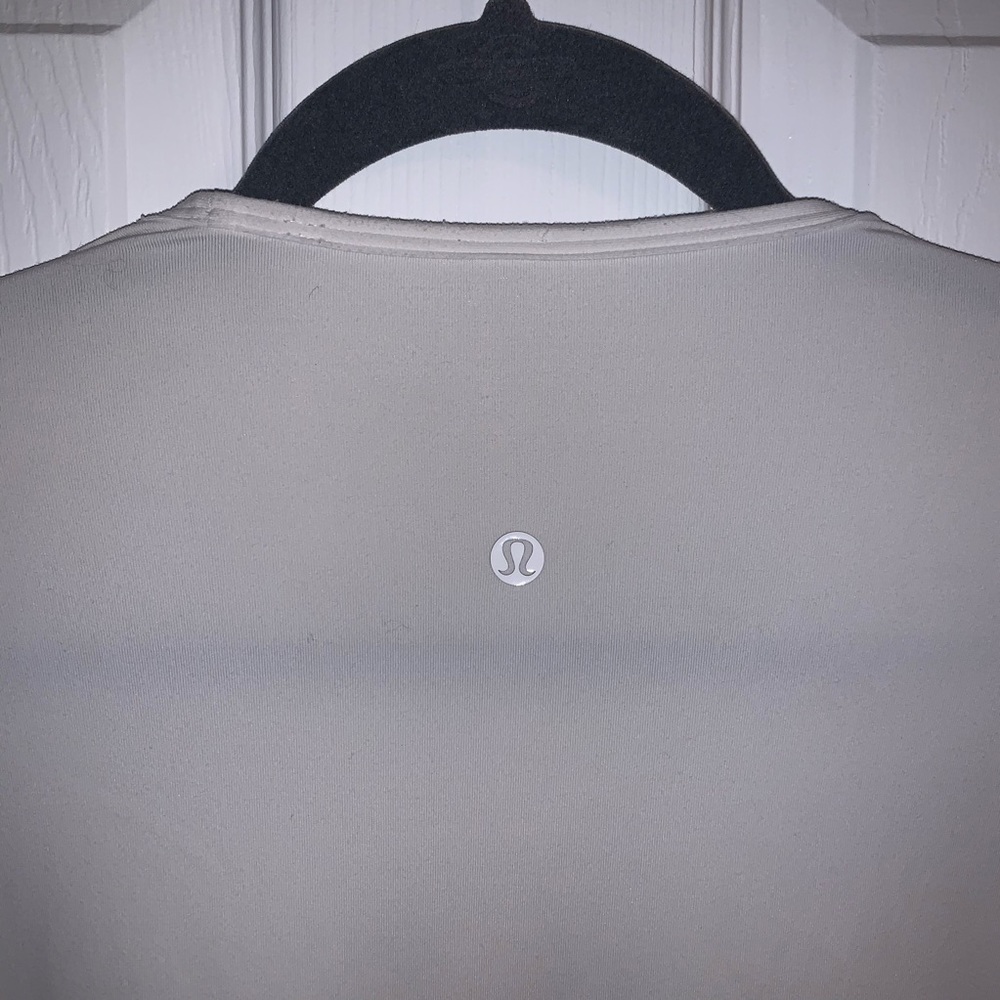 Lululemon City Bound White Long Sleeve